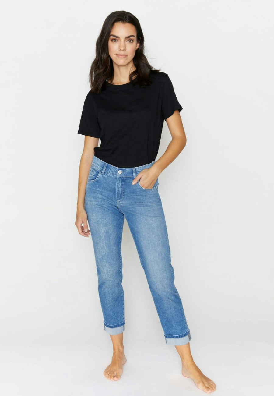 Angels Jeans Jeans Darleen Crop Tu Ribbon Mit Organic Cotton | Darleen