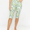 Angels Jeans Capri-Hose Capri Mit Palmen-Print | Slim Fit