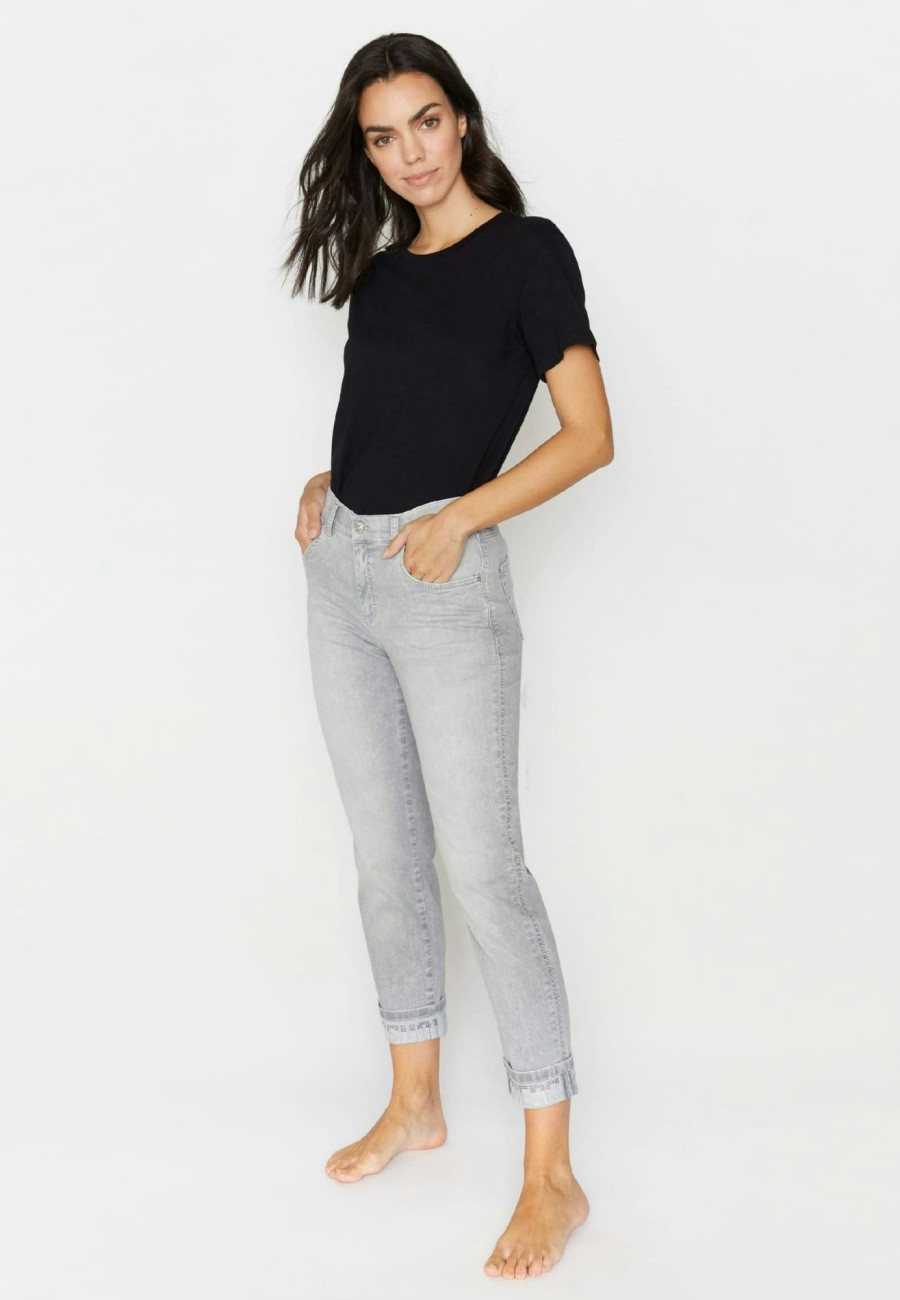 Angels Jeans Gerade Jeans Darleen Crop Tu Plate | Darleen