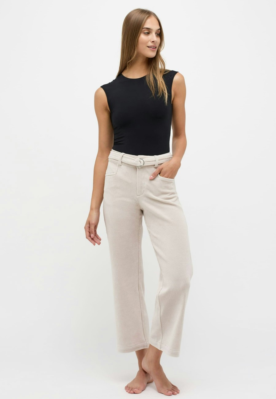 Angels Jeans Hose Culotte Mit Jersey Cord | Relaxed Fit