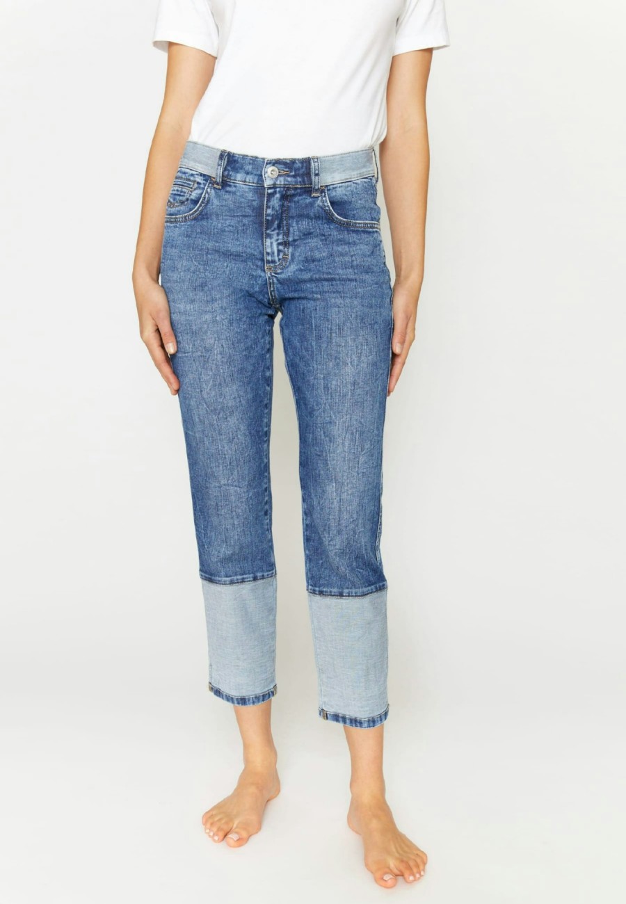 Angels Jeans Patchwork-Jeans Darleen Crop Reverse | Darleen