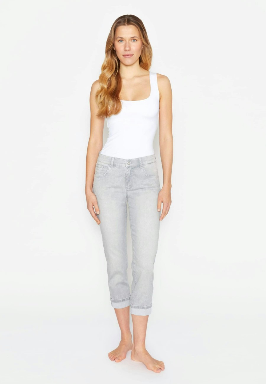 Angels Jeans Jeans Darleen Crop Tu Ribbon Mit Galon | Darleen