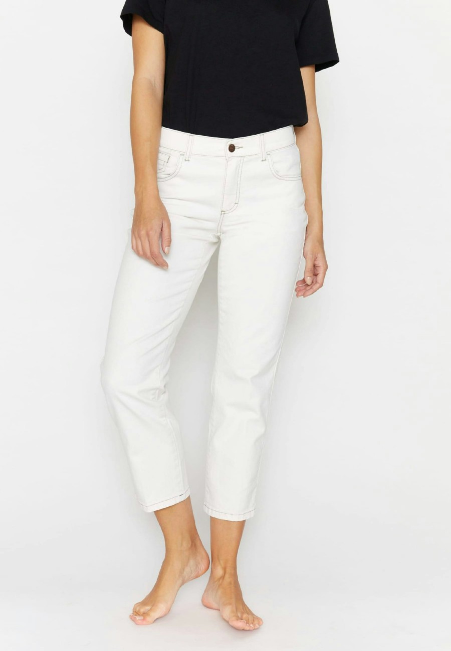 Angels Jeans Jeans Darleen Crop Mit Kontrastnahten | Darleen