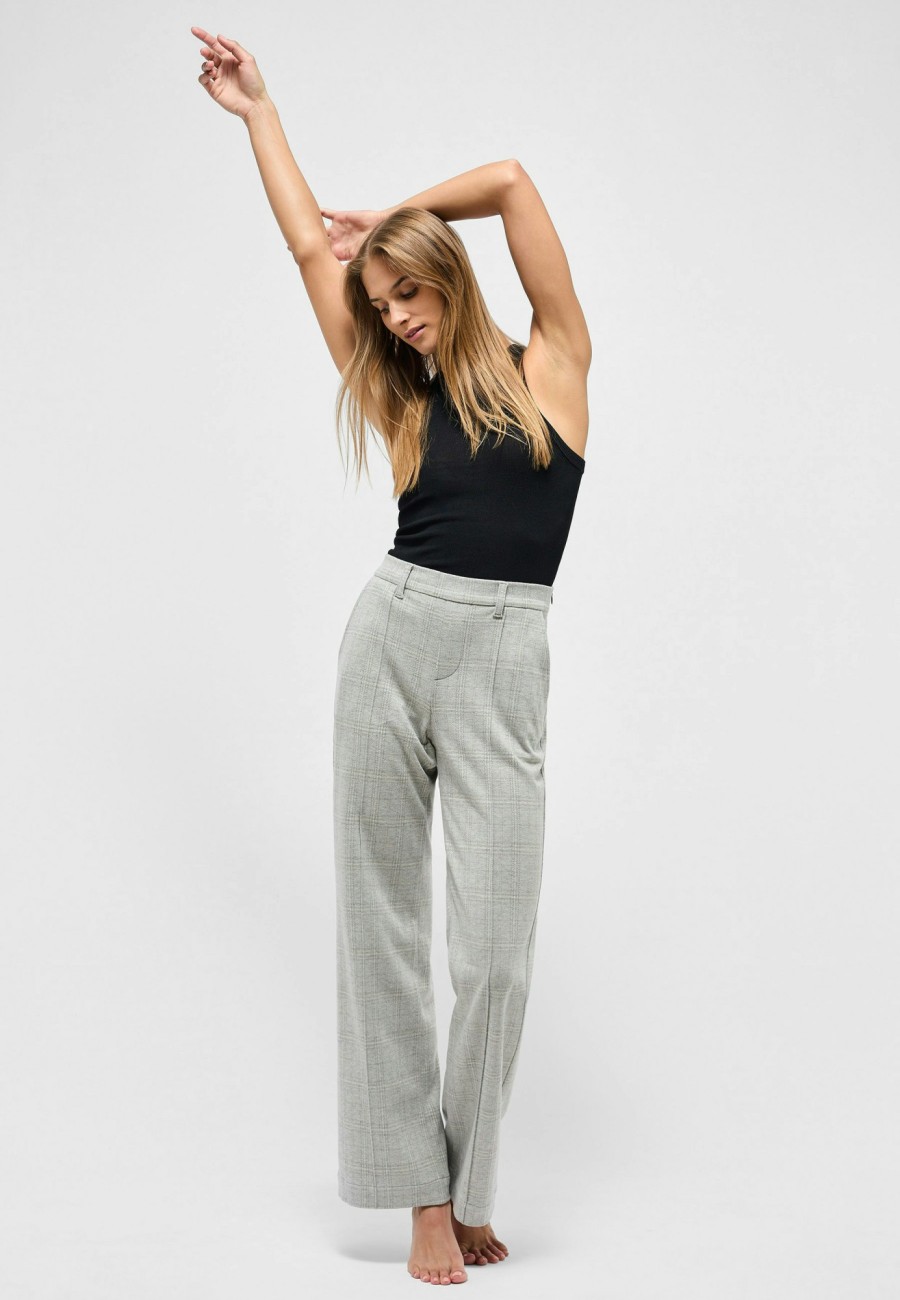 Angels Jeans Karierte Hose Sporty Wide Leg | Relaxed Fit