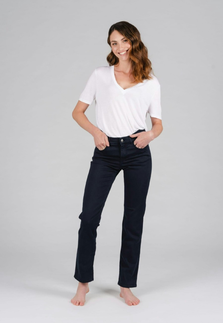 Angels Jeans Jeans Dolly Mit Unifarbenen Design | Dolly