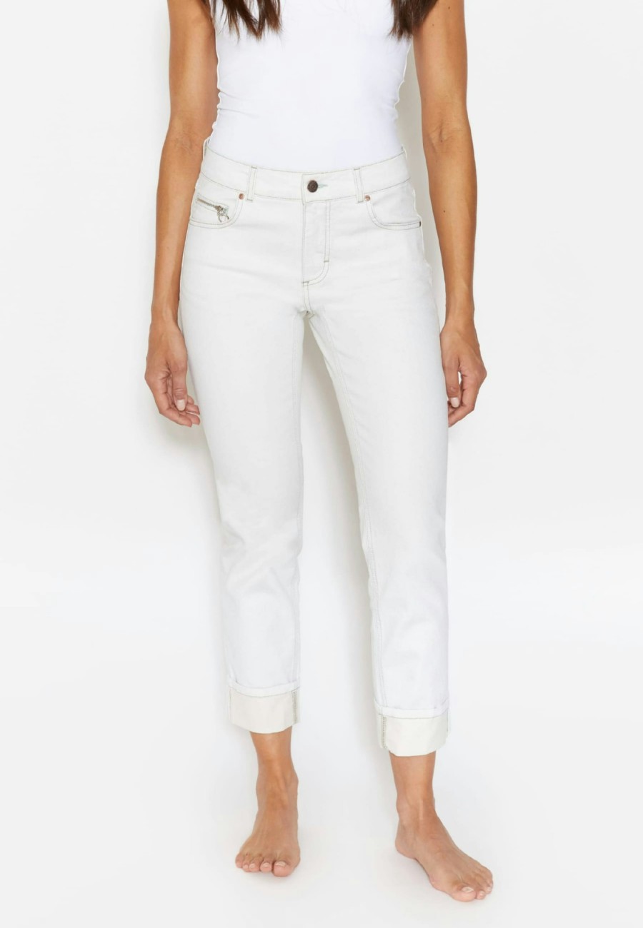 Angels Jeans 5-Pocket-Jeans Cici Cropped Zip | Cici