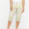 Angels Jeans Capri-Hose Capri Mit Palmen-Print | Capri