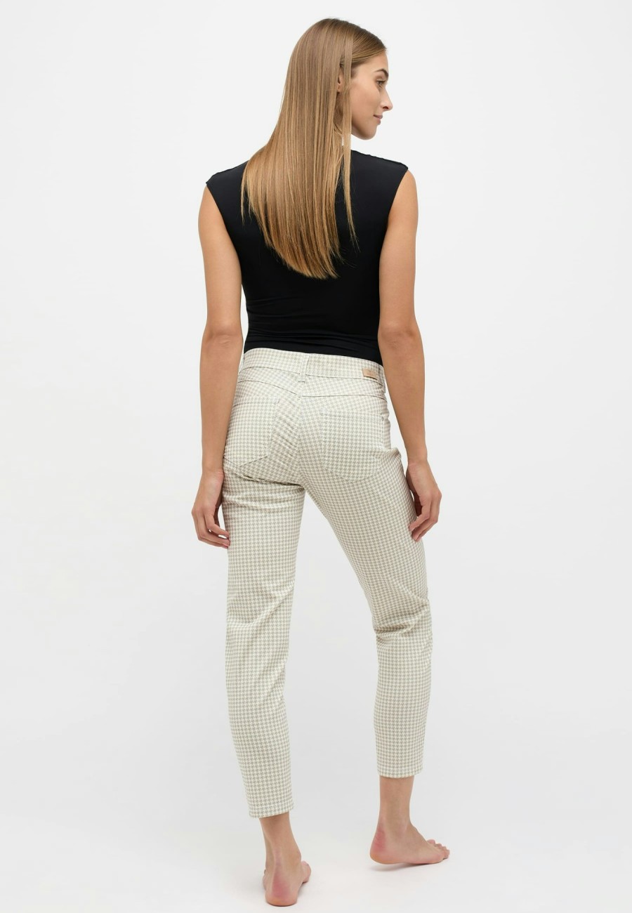 Angels Jeans Ornella Mit Hahnentritt-Muster | Prints