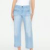 Angels Jeans Jeans Detail Culotte Mit Front-Naht | Relaxed Fit