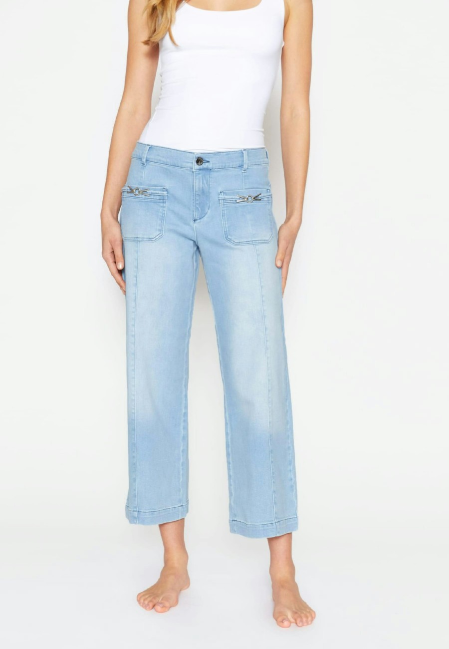 Angels Jeans Jeans Detail Culotte Mit Front-Naht | Relaxed Fit