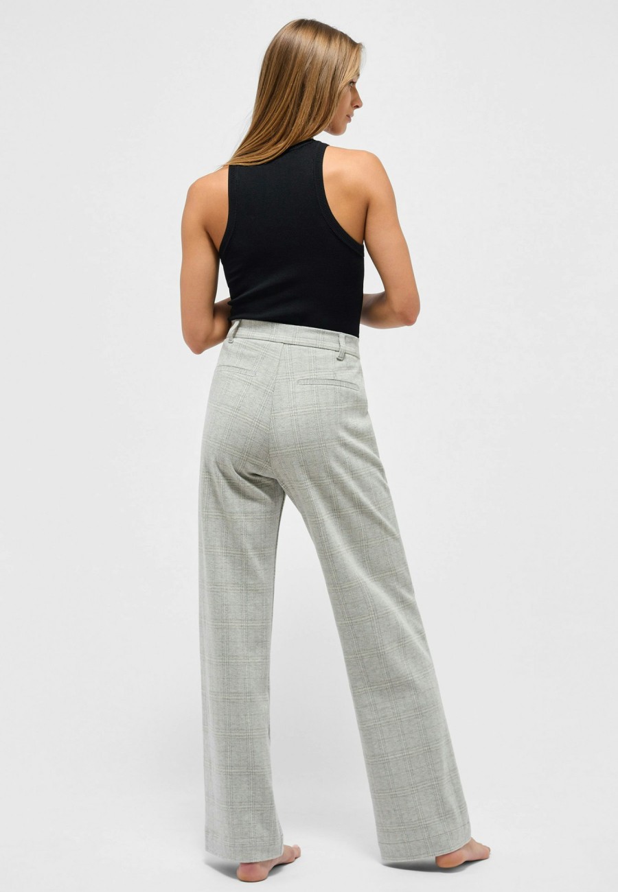 Angels Jeans Karierte Hose Sporty Wide Leg | Prints