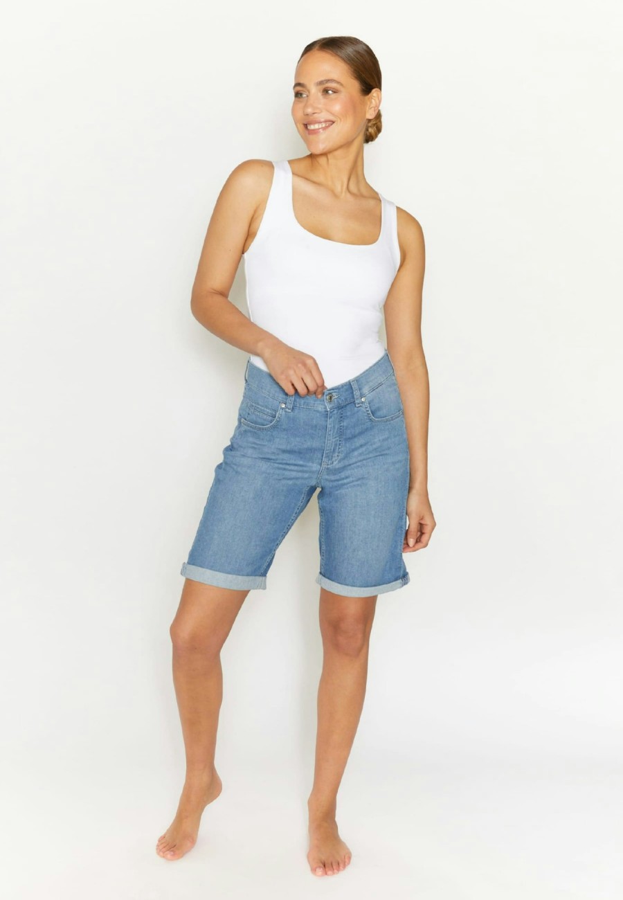 Angels Jeans 5-Pocket-Jeans Bermuda Tu | Bermudas & Shorts