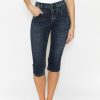 Angels Jeans Capri-Jeans Anacapri Button | Slim Fit