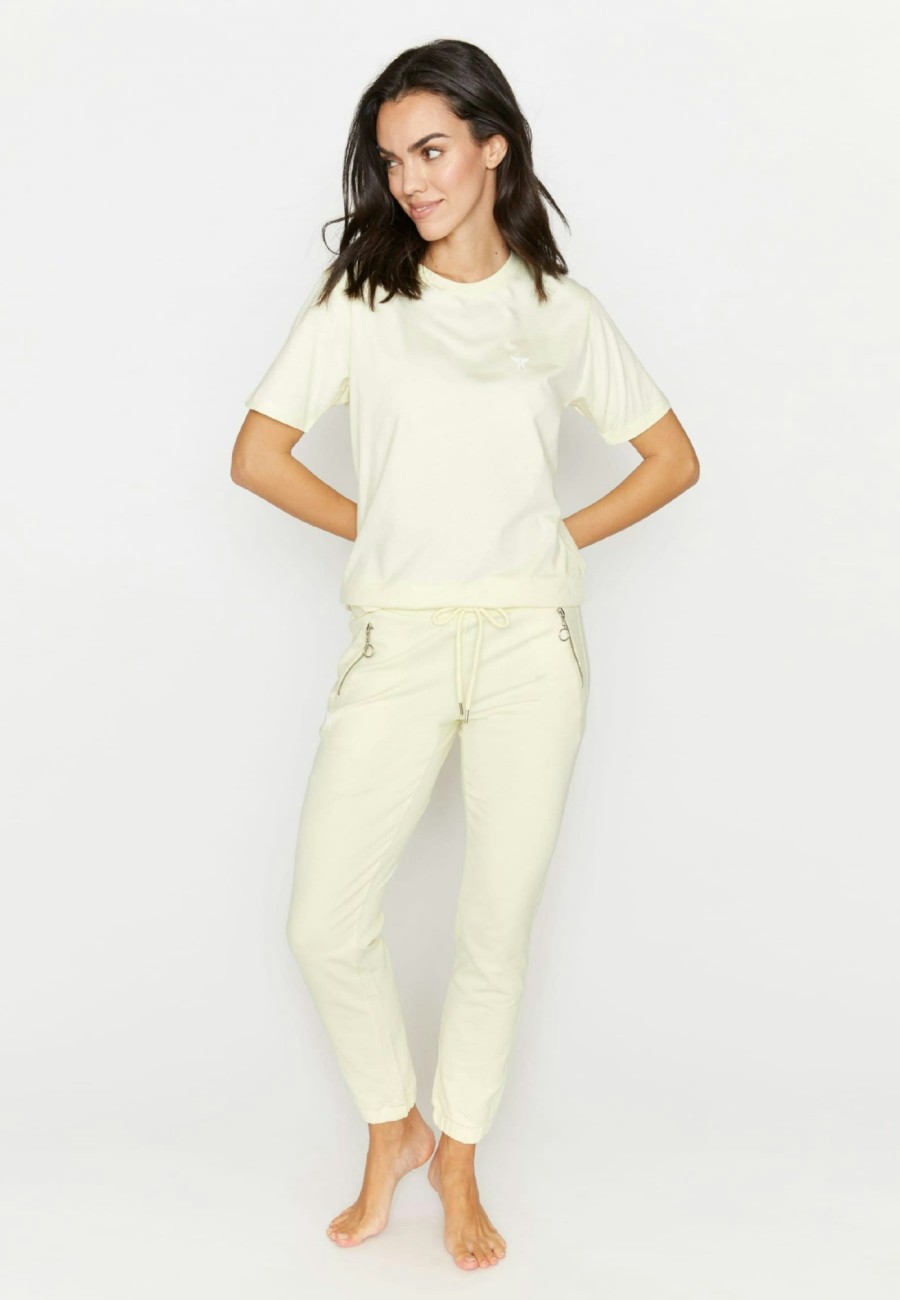 Angels Jeans T-Shirt In Pastell | Jacken & Oberteile