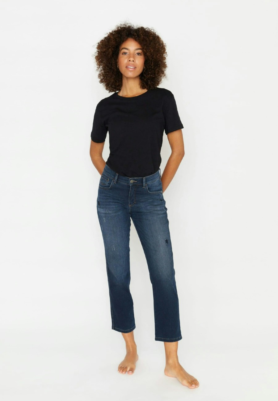 Angels Jeans 7/8-Jeans Darleen Mit Destroyed-Effekten | Winter Denim