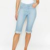 Angels Jeans Jeans Capri Tu Mit Used-Look | Capri