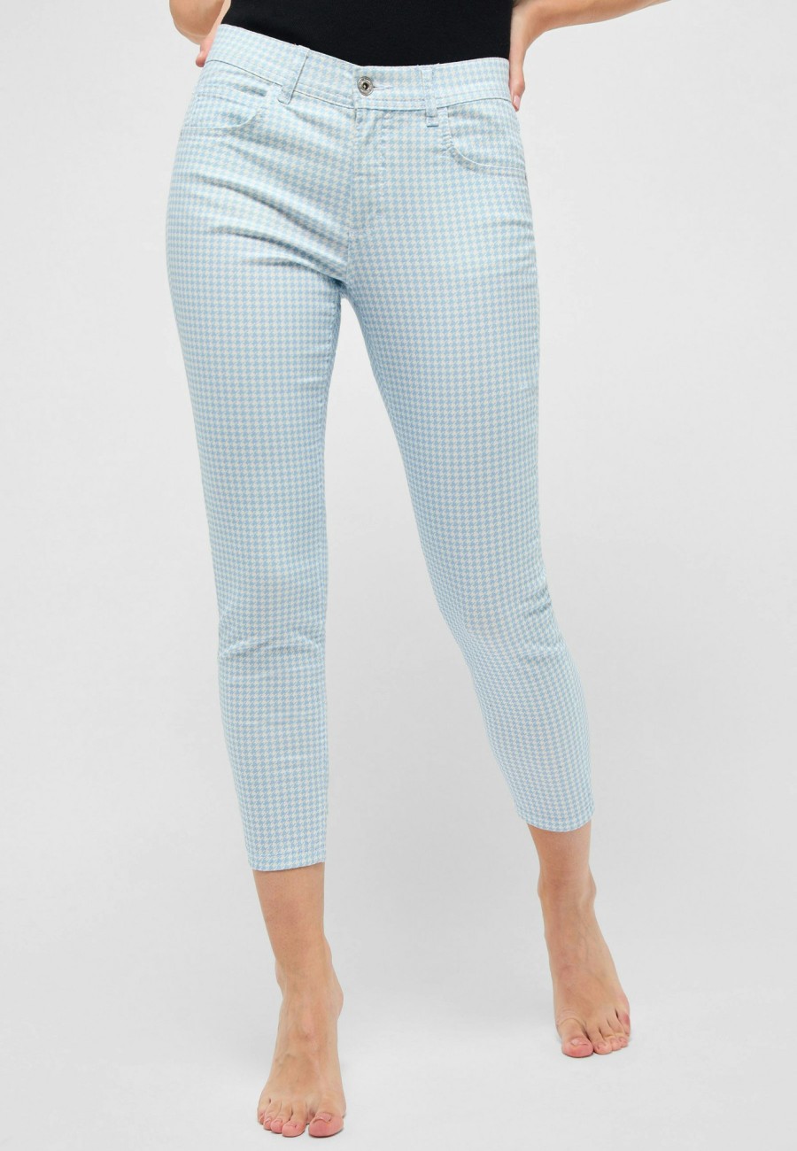 Angels Jeans Ornella Mit Hahnentritt-Muster | Prints