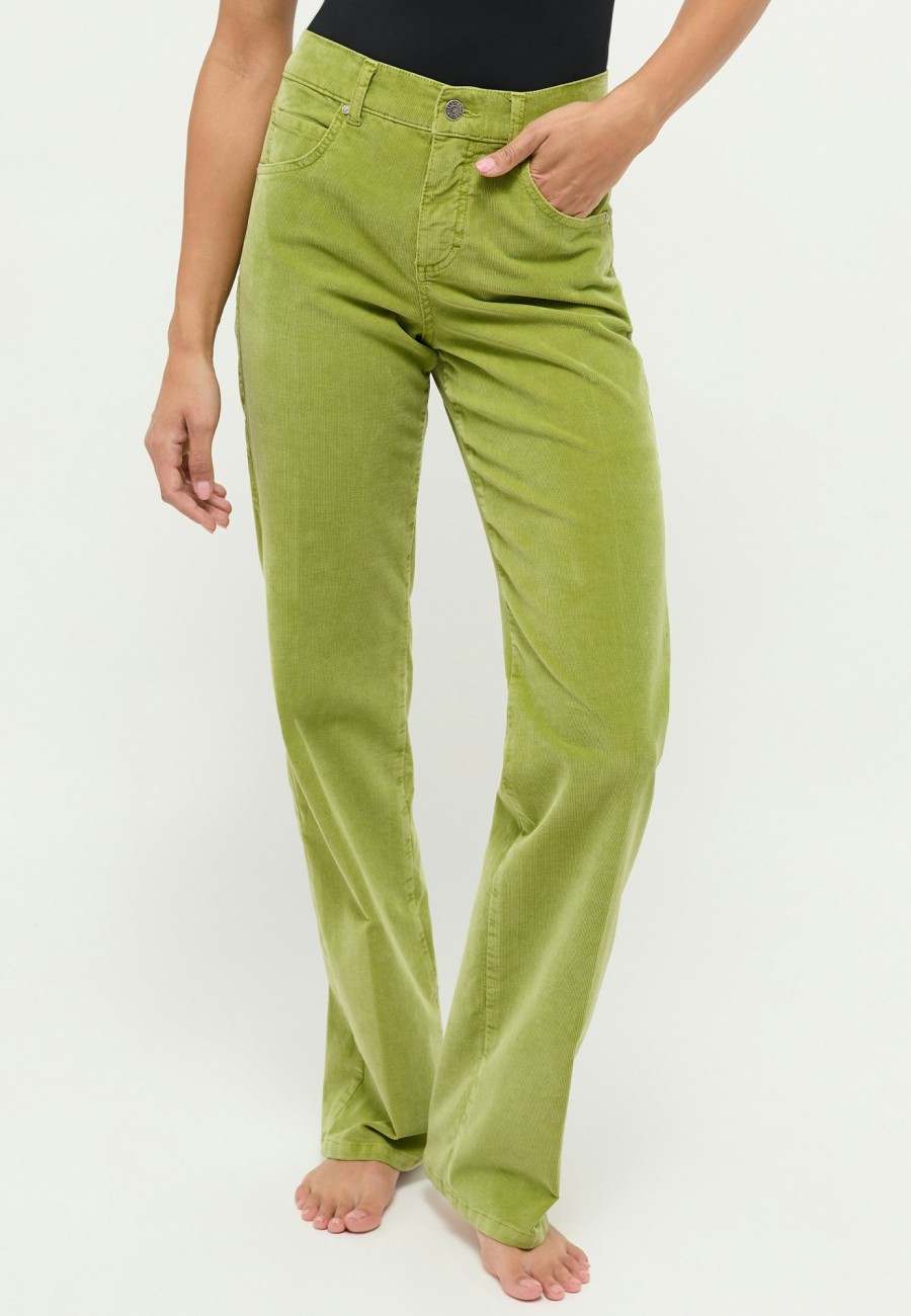 Angels Jeans Jeans Lara In Coloured Cord | Straight Fit