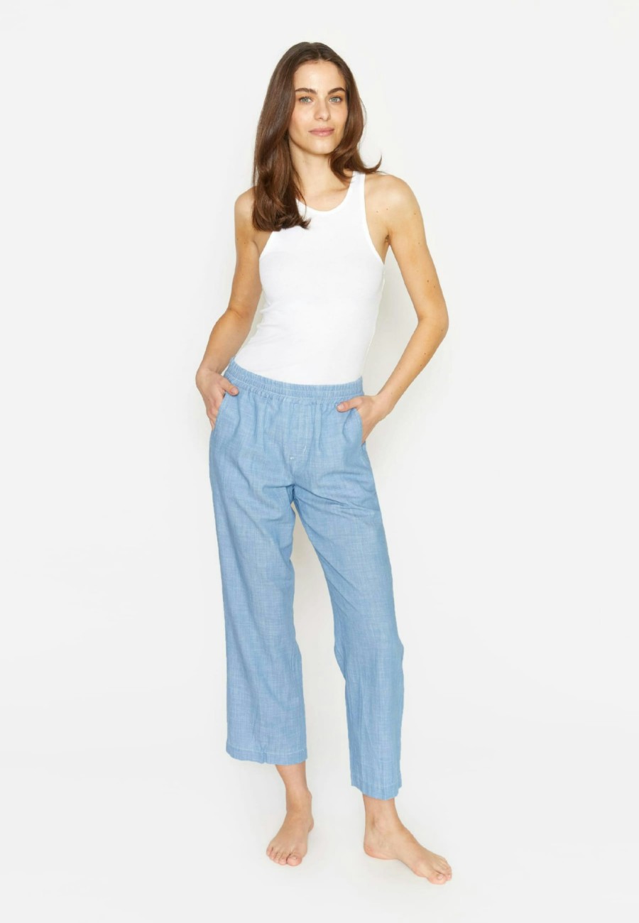 Angels Jeans Hose Linn Jump Mit Leinenoptik | Relaxed Fit