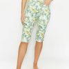 Angels Jeans Capri-Hose Capri Mit Palmen-Print | Prints