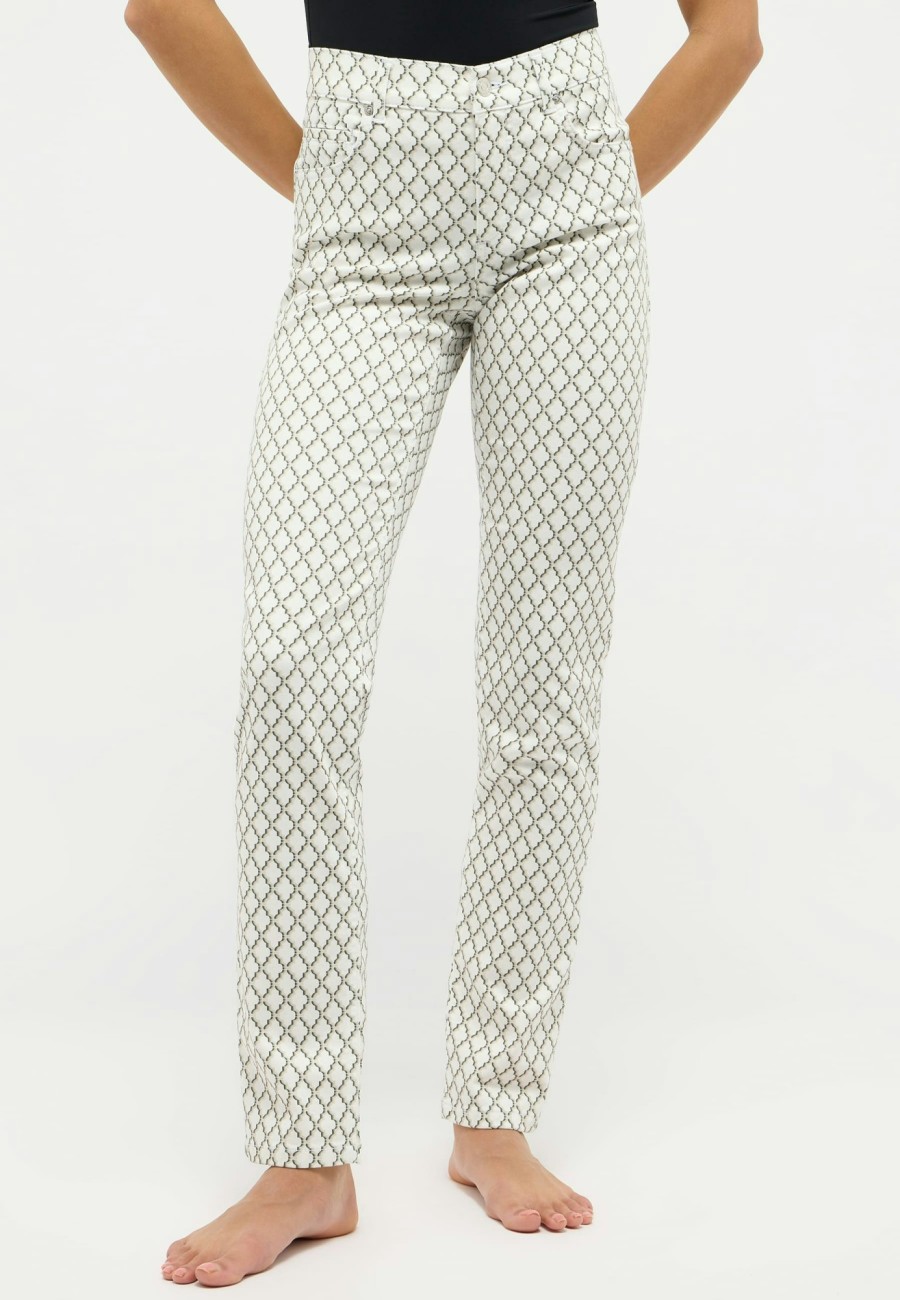 Angels Jeans Hose Cici Mit Graphic-Print | Slim Fit