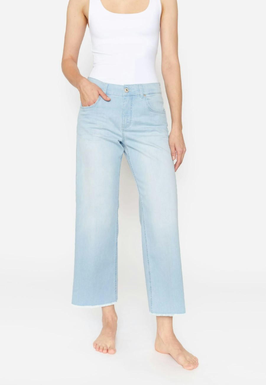 Angels Jeans Jeans-Culotte Linn Fringe | Relaxed Fit