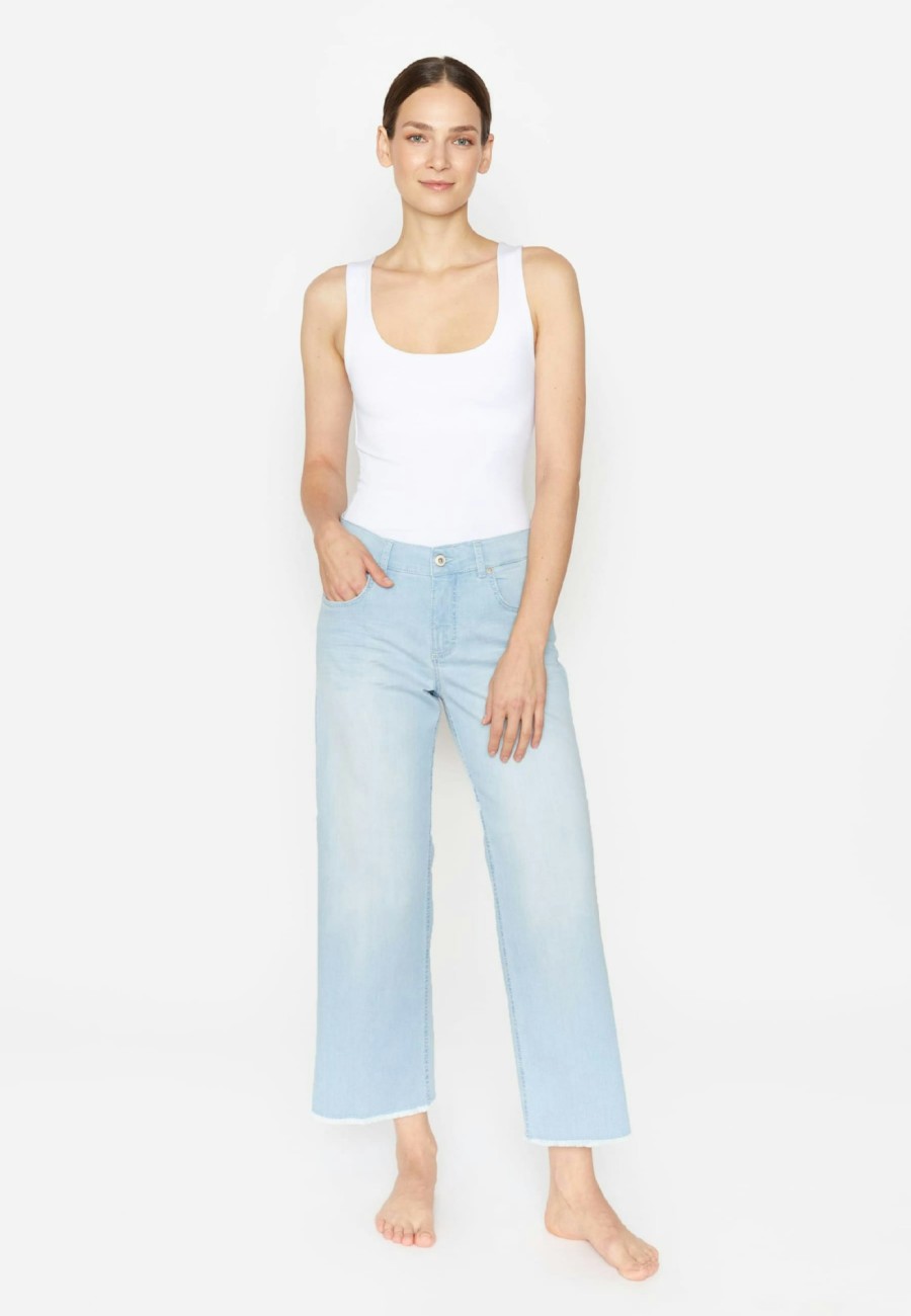 Angels Jeans Jeans-Culotte Linn Fringe | Relaxed Fit