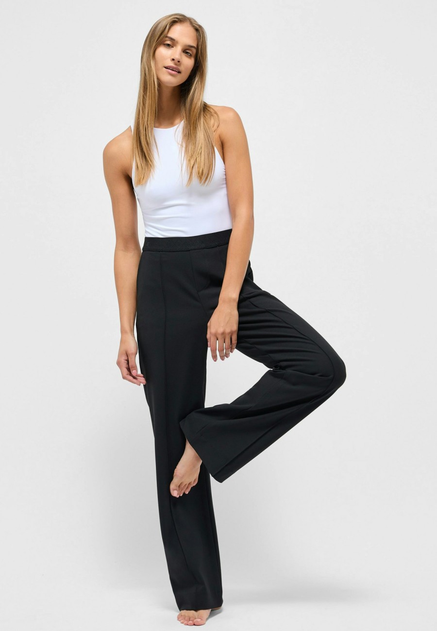 Angels Jeans Hose Sporty Wide Leg Mit Dehnbund | Business Hosen