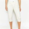 Angels Jeans Capri-Jeans Anacapri In Uni-Design | Slim Fit