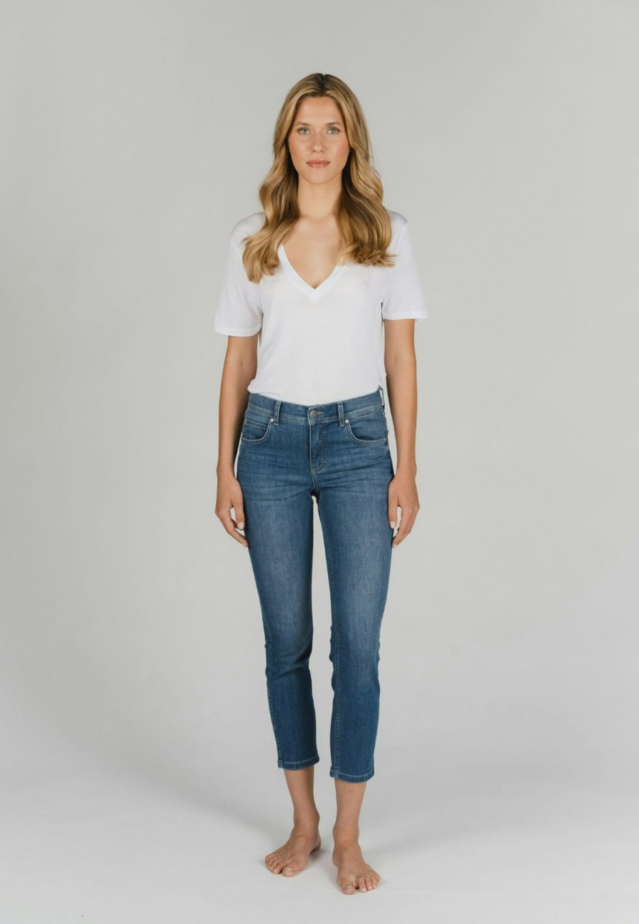 Angels Jeans Ankle-Jeans Ornella Im Denim-Look | Slim Fit