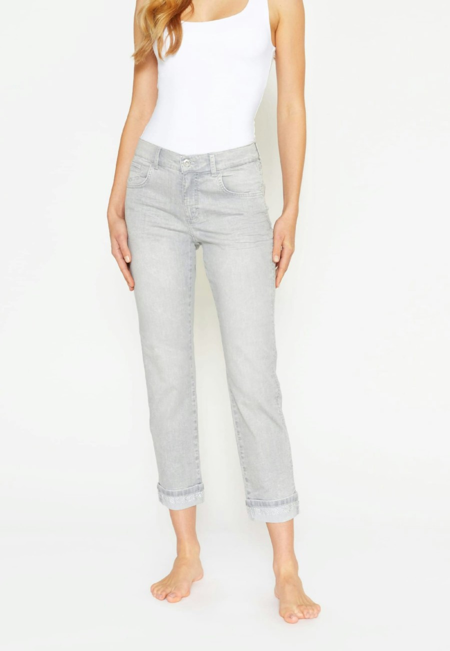 Angels Jeans Jeans Darleen Crop Tu Plate Mit Saum-Detail | Darleen