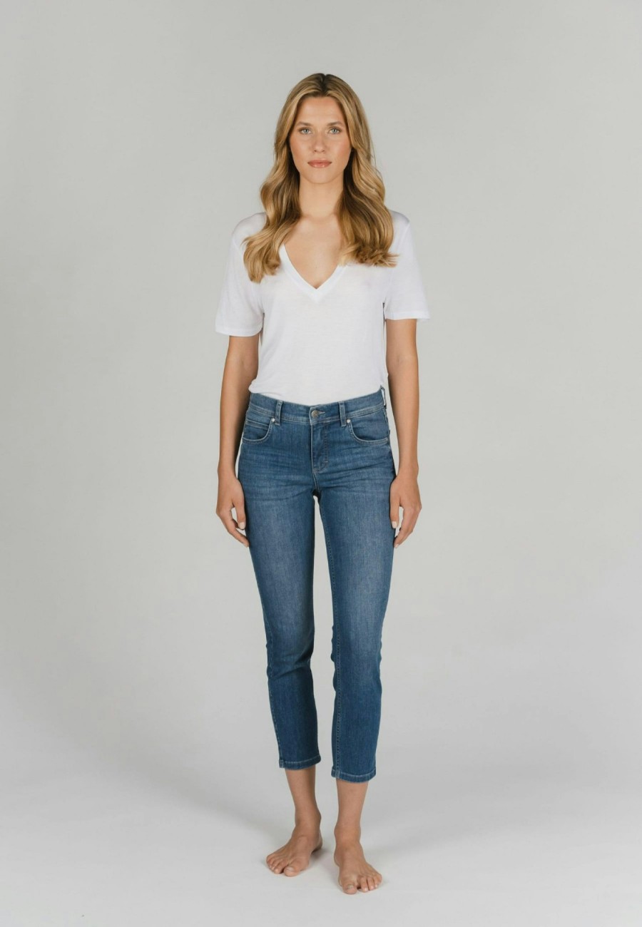 Angels Jeans Ankle-Jeans Ornella Im Denim-Look | Ornella