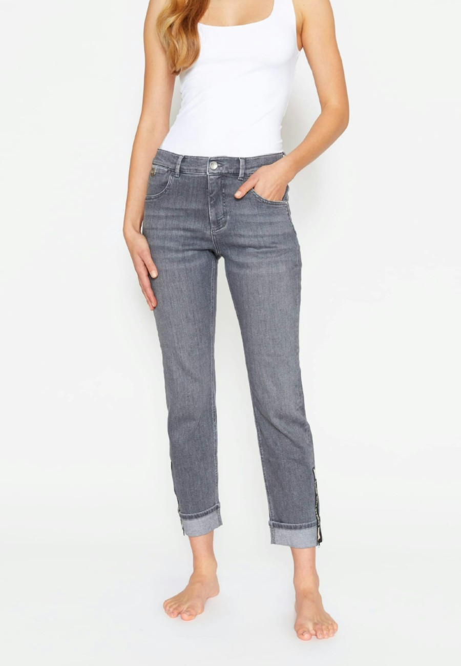 Angels Jeans 4-Pocket-Jeans Zip Straight | Straight Fit