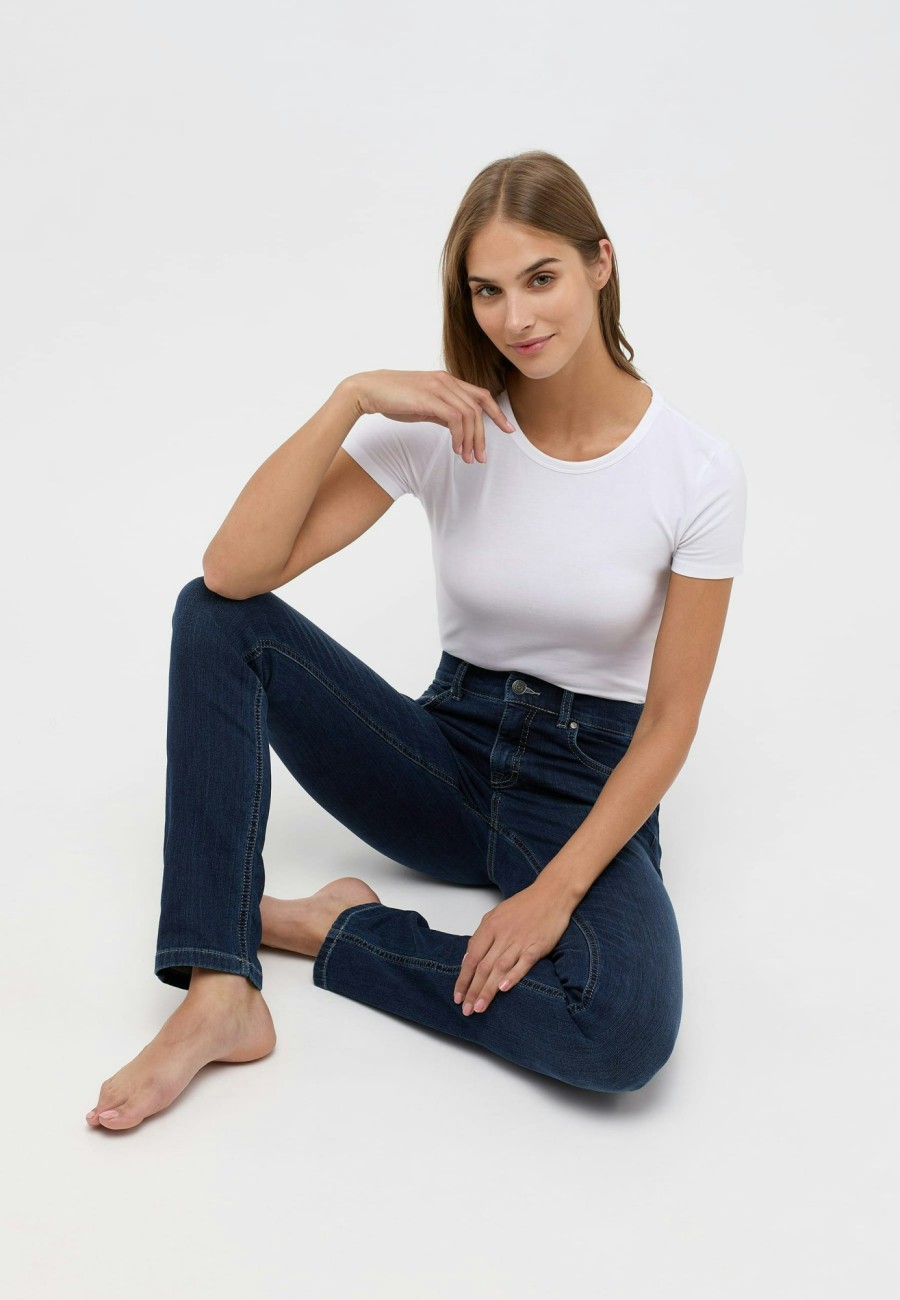 Angels Jeans Jeans Cici Mit Sweat Denim In Jerseyoptik | Cici