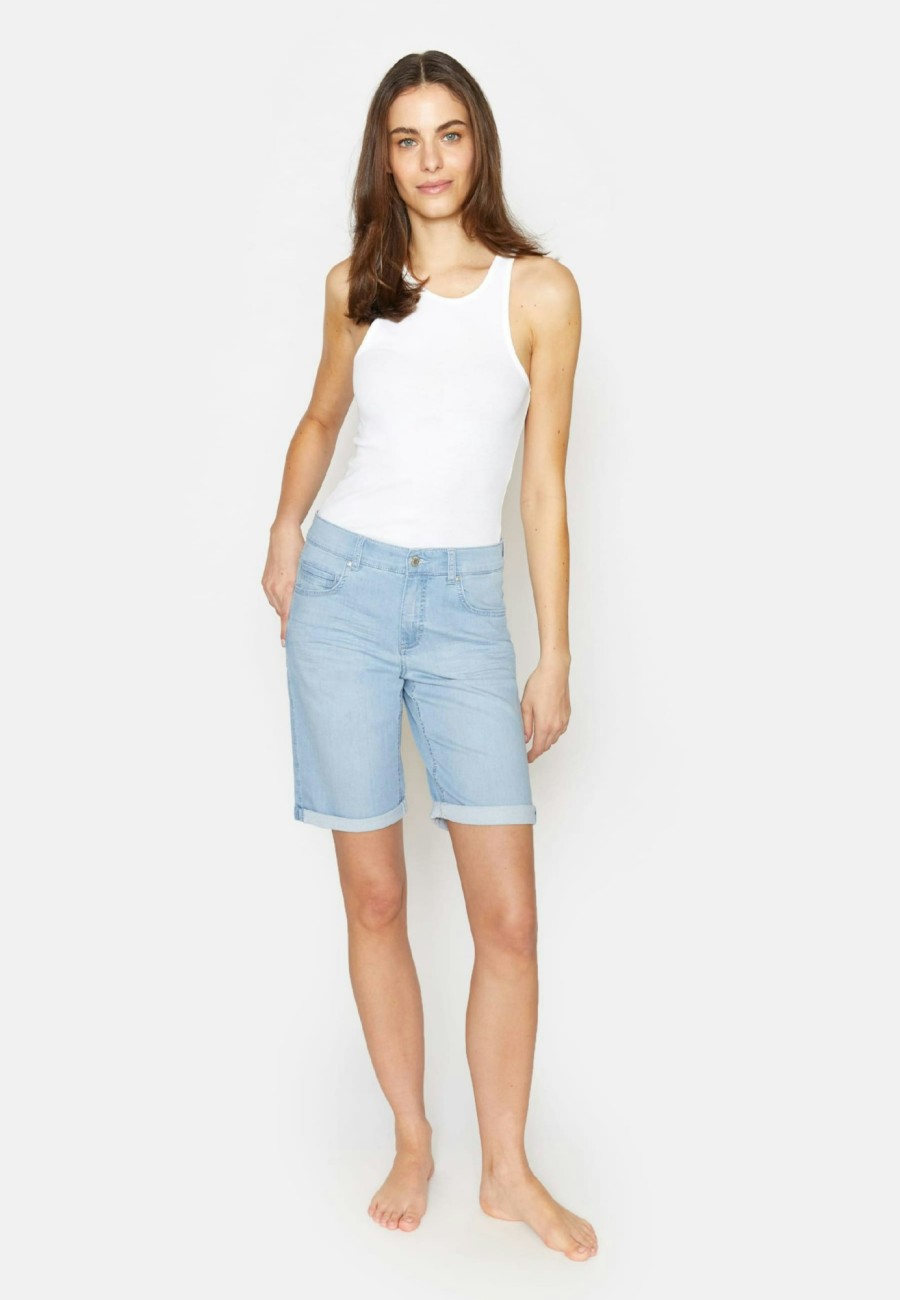 Angels Jeans 5-Pocket-Jeans Bermuda Tu | Bermudas & Shorts