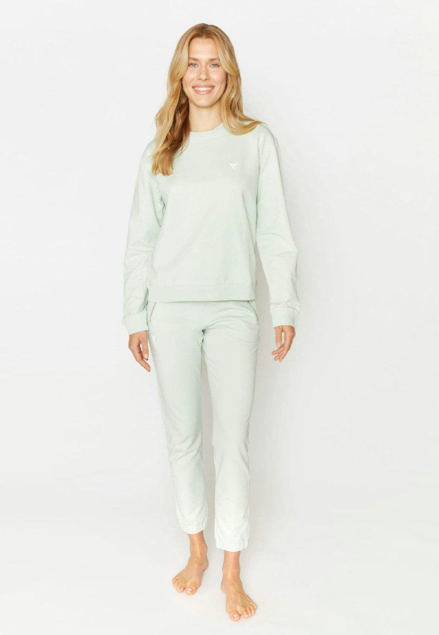 Angels Jeans Sweater In Unifarbenem Pastell | Jacken & Oberteile