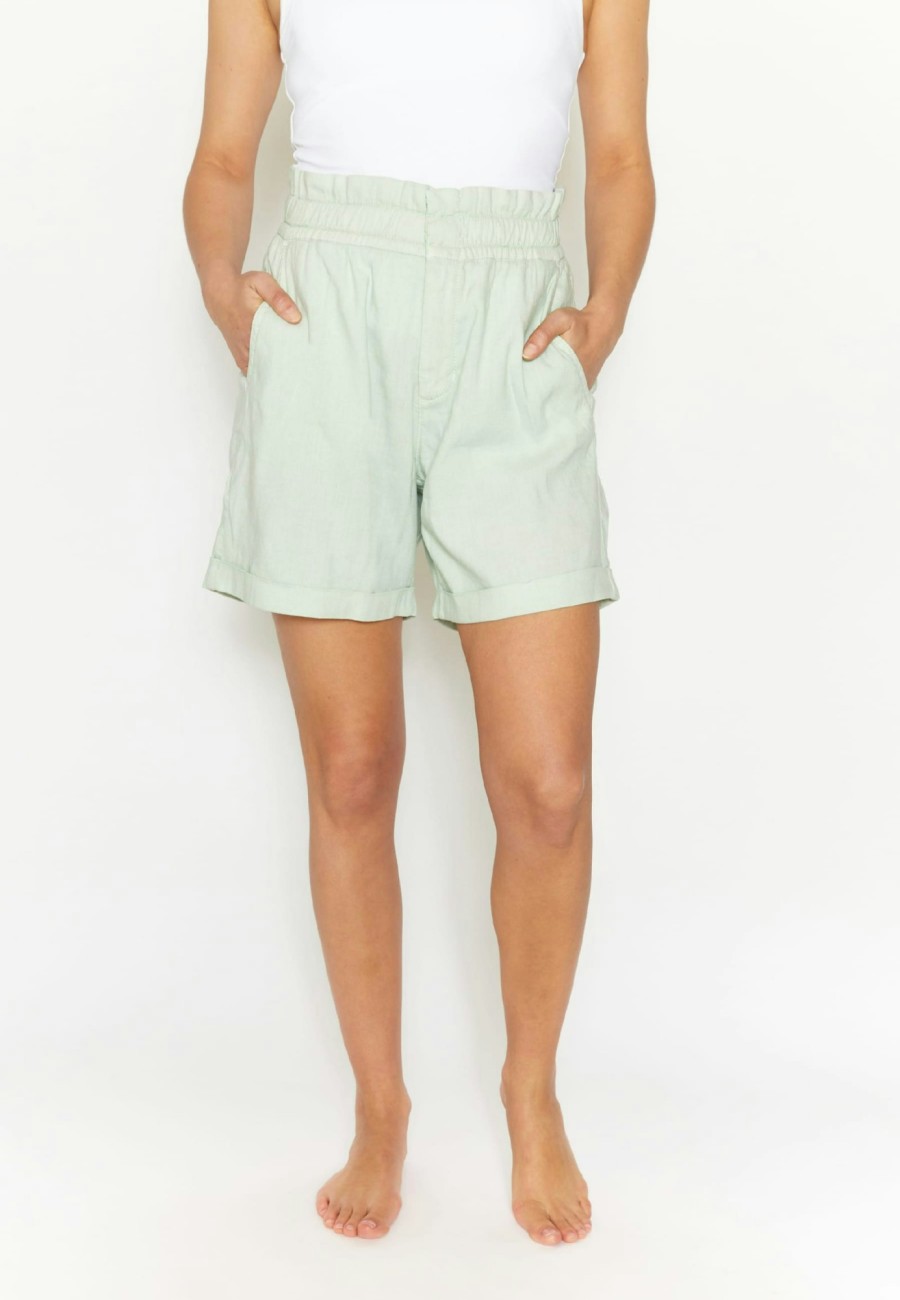 Angels Jeans Shorts Mia Mit Gerafftem Bund | Bermudas & Shorts