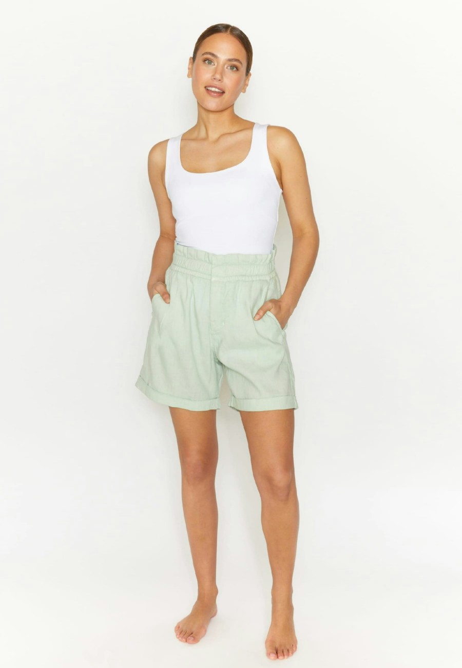 Angels Jeans Shorts Mia Mit Gerafftem Bund | Bermudas & Shorts