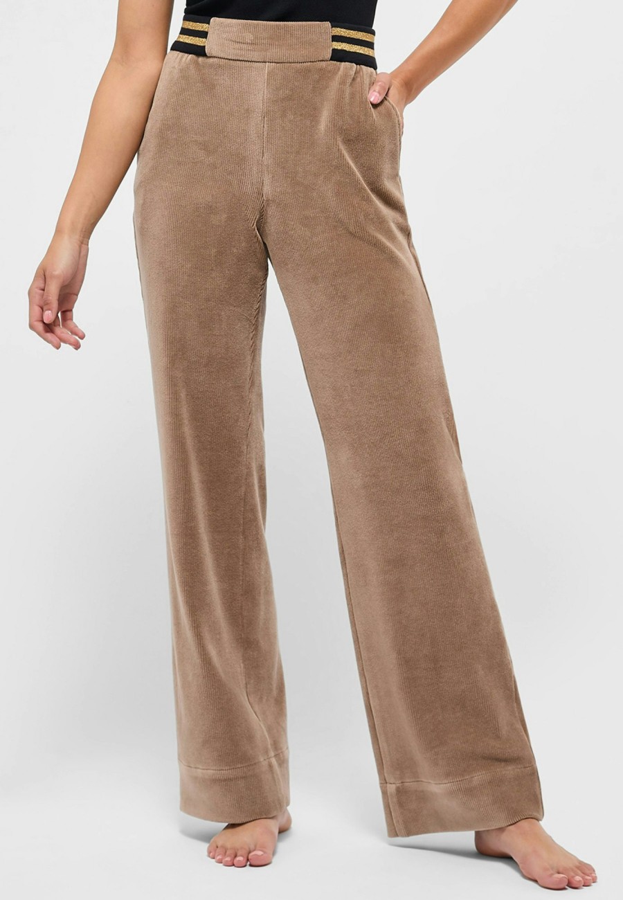 Angels Jeans Hose Jump Wide Leg Mit Jersey Cord | Relaxed Fit