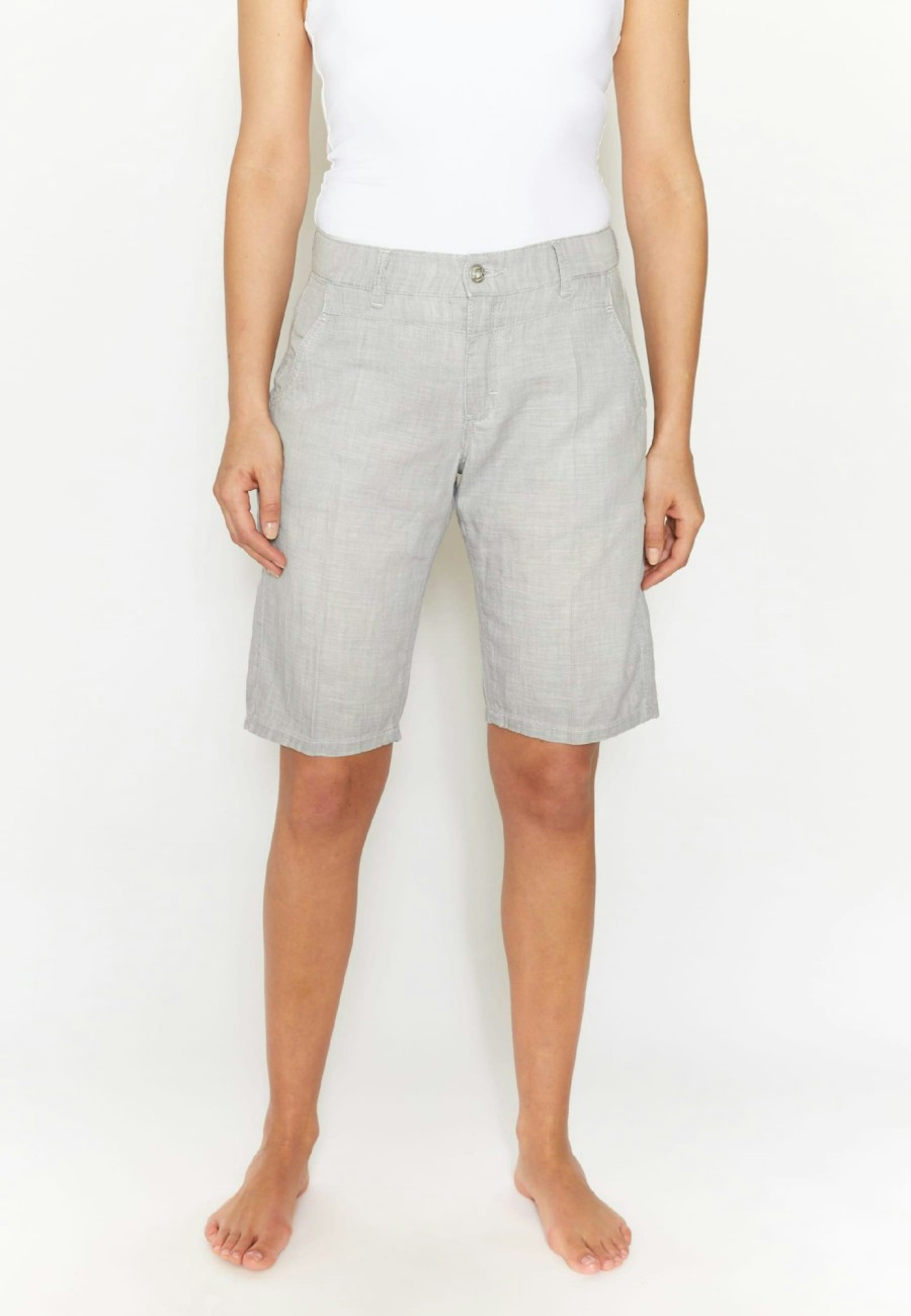 Angels Jeans Melierte Shorts Capri Straight | Summer Fabric