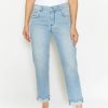 Angels Jeans Jeans Darleen Crop Tu Mit Silber-Elementen | Straight Fit