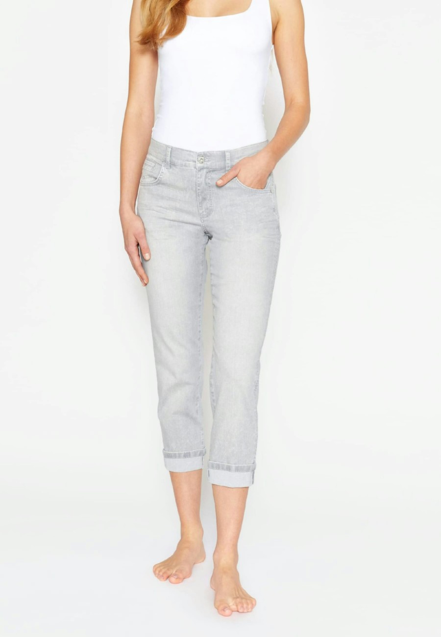 Angels Jeans Jeans Darleen Crop Tu Ribbon Mit Galon | Straight Fit