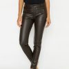 Angels Jeans Lederimitathose Skinny Pocket Zip In Uni-Design | Fake Leather