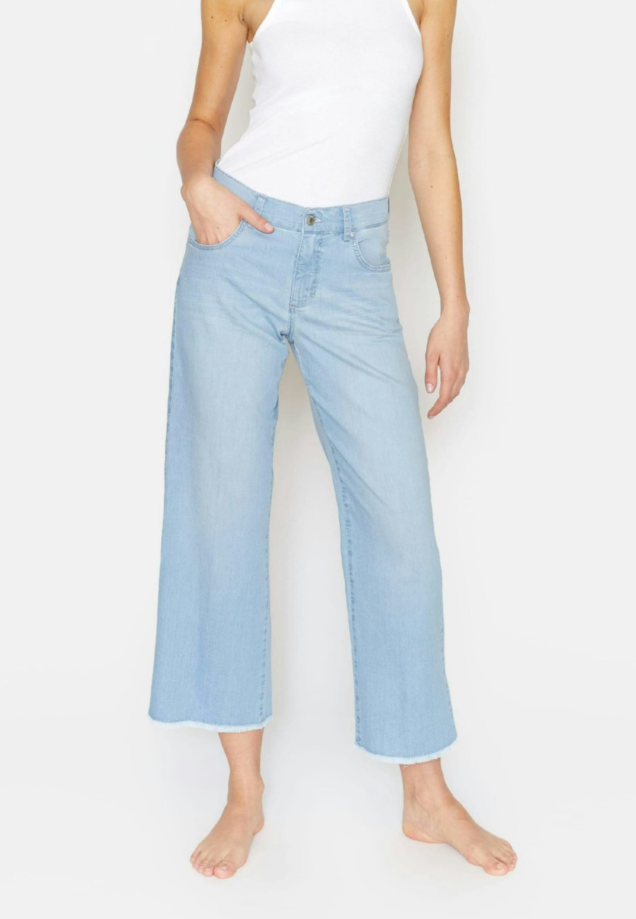 Angels Jeans Jeans Linn Fringe In Used-Look | Linn