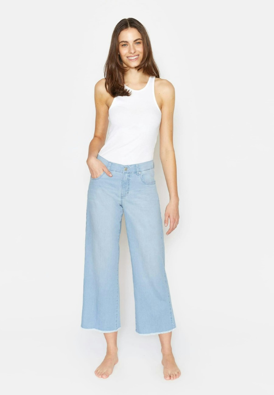 Angels Jeans Jeans Linn Fringe In Used-Look | Linn