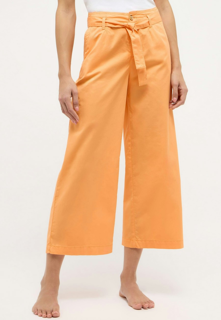 Angels Jeans Hose Cropped Detail Culotte Mit Gurtel | Relaxed Fit