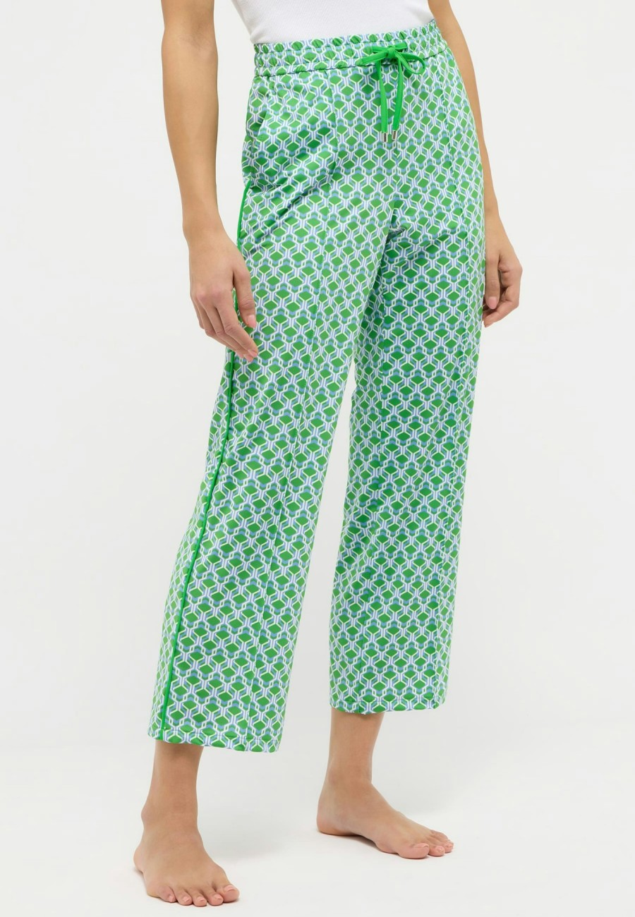 Angels Jeans Hose Jogger Galon Culotte Mit Retro-Print | Relaxed Fit