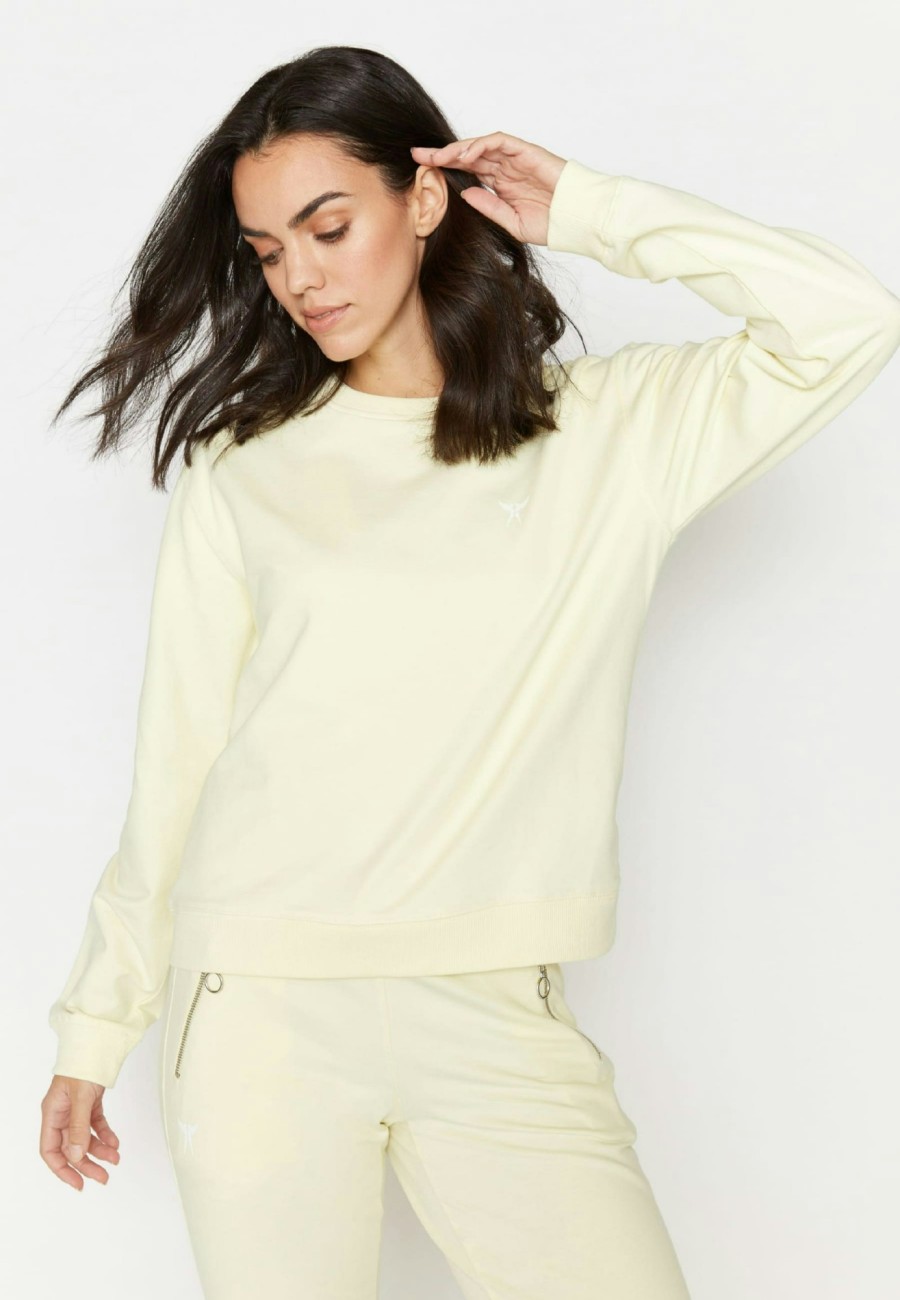 Angels Jeans Sweater In Unifarbenem Pastell | Jacken & Oberteile