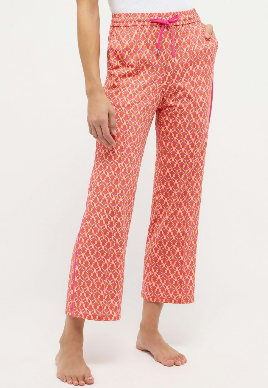 Angels Jeans Hose Jogger Galon Culotte Mit Retro-Print | Relaxed Fit