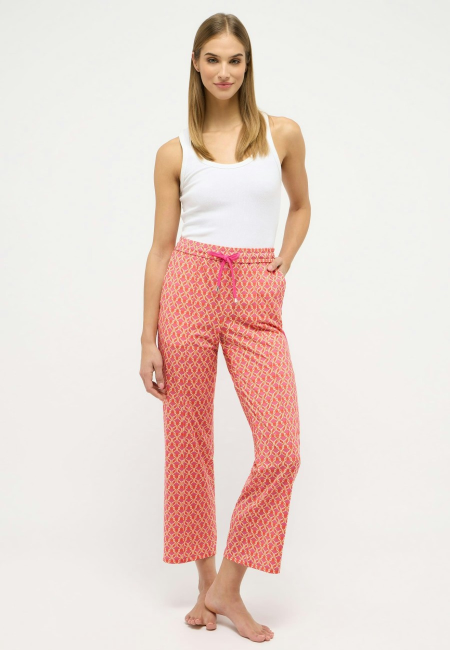 Angels Jeans Hose Jogger Galon Culotte Mit Retro-Print | Relaxed Fit